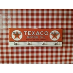 accroche clé émaillé publicitaire texaco