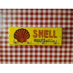 accroche clé émaillé publicitaire shell