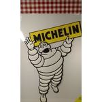 plaque publicitaire déco michelin vintage