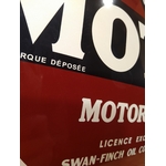 plaque émaillée déco rétro vintage huiles motul