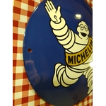 plaque émaillée déco rétro vintage michelin