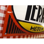 plaque émaillée moto terrot déco rétro vintage