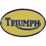plaque-emaillee-triumph-motos