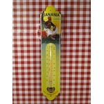 thermomètre métal banania tirailleur rétro vintage