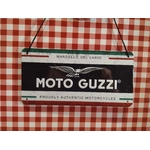 plaque à suspendre moto guzzi
