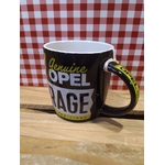 tasse céramique publicitaire opel garage
