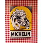 plaque tôle michelin moto