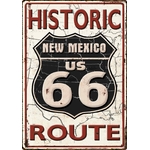 plaque-metal-historic-route-66