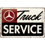 plaque-en-relief-mercedes-daimler-truck-service-20x30cm