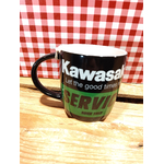 tasse céramique kawasaki publicitaire