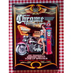 Plaque get your chrome polished pin-up