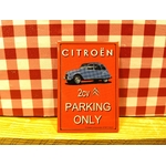 magent déco frigo citroen 2cv parking only