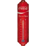 coca-cola thermomètre rouge vintage