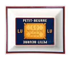 Plaque émaillée LU Lefevre Utile | Au temps qui passe