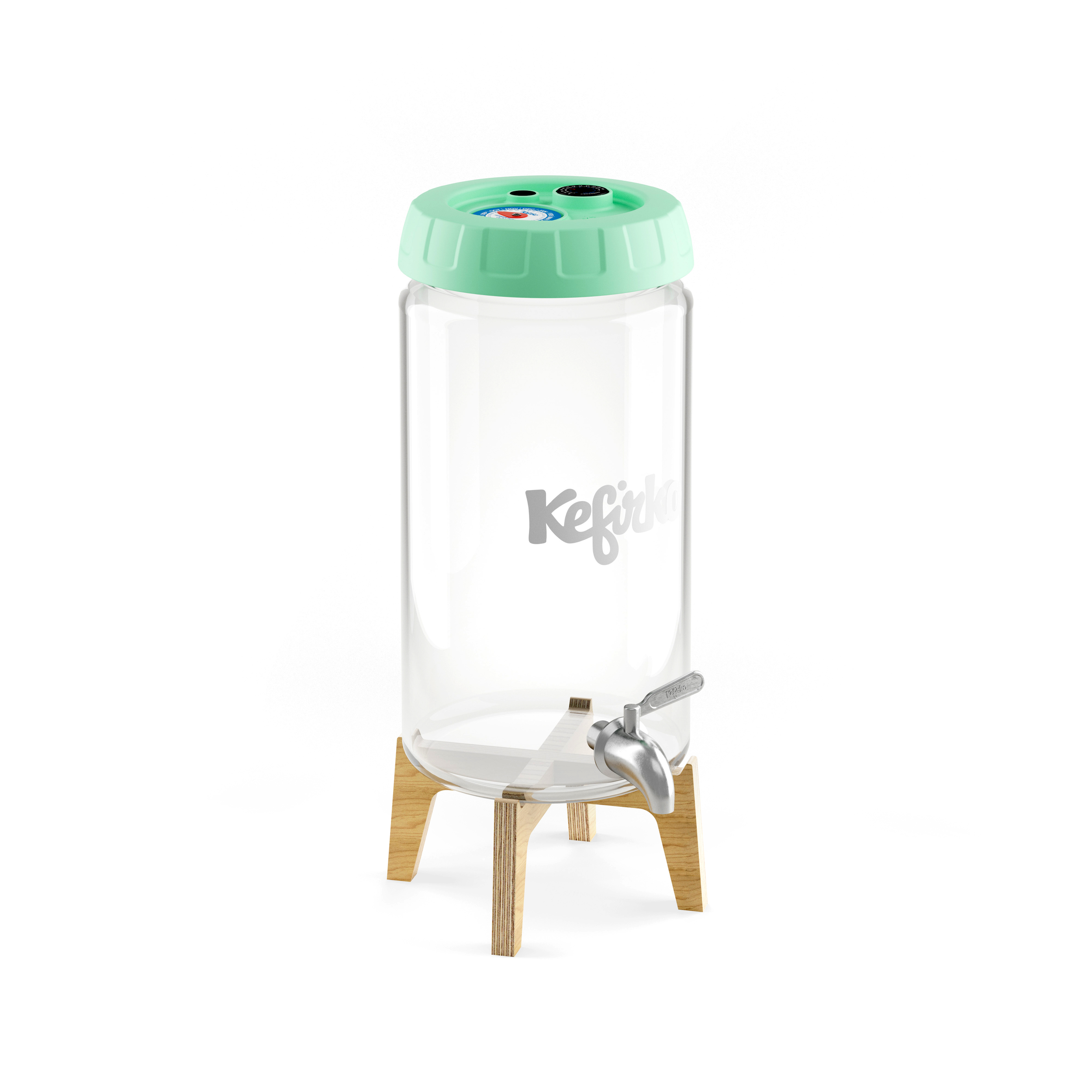 Kefirko-kombucha-4 litres-vert