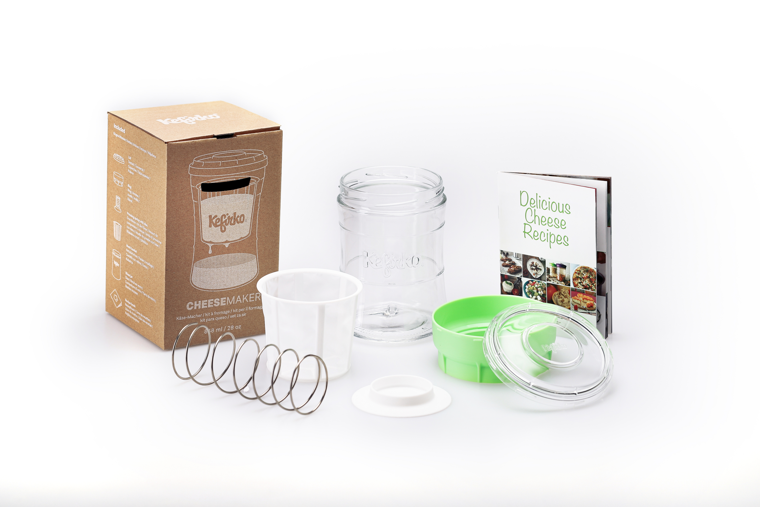 Kit 848mL pour faire son fromage maison par Kefirko » Healthy Market