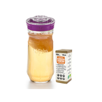 KIT DE DEMARRAGE KOMBUCHA : bocal 1.4L et mère de kombucha bio liquide 100ml - ROSE KEFIRKO