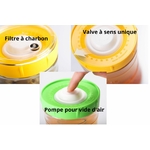 Pastilles de charbon actif pour kit de lacto-fermentation Kefirko x2