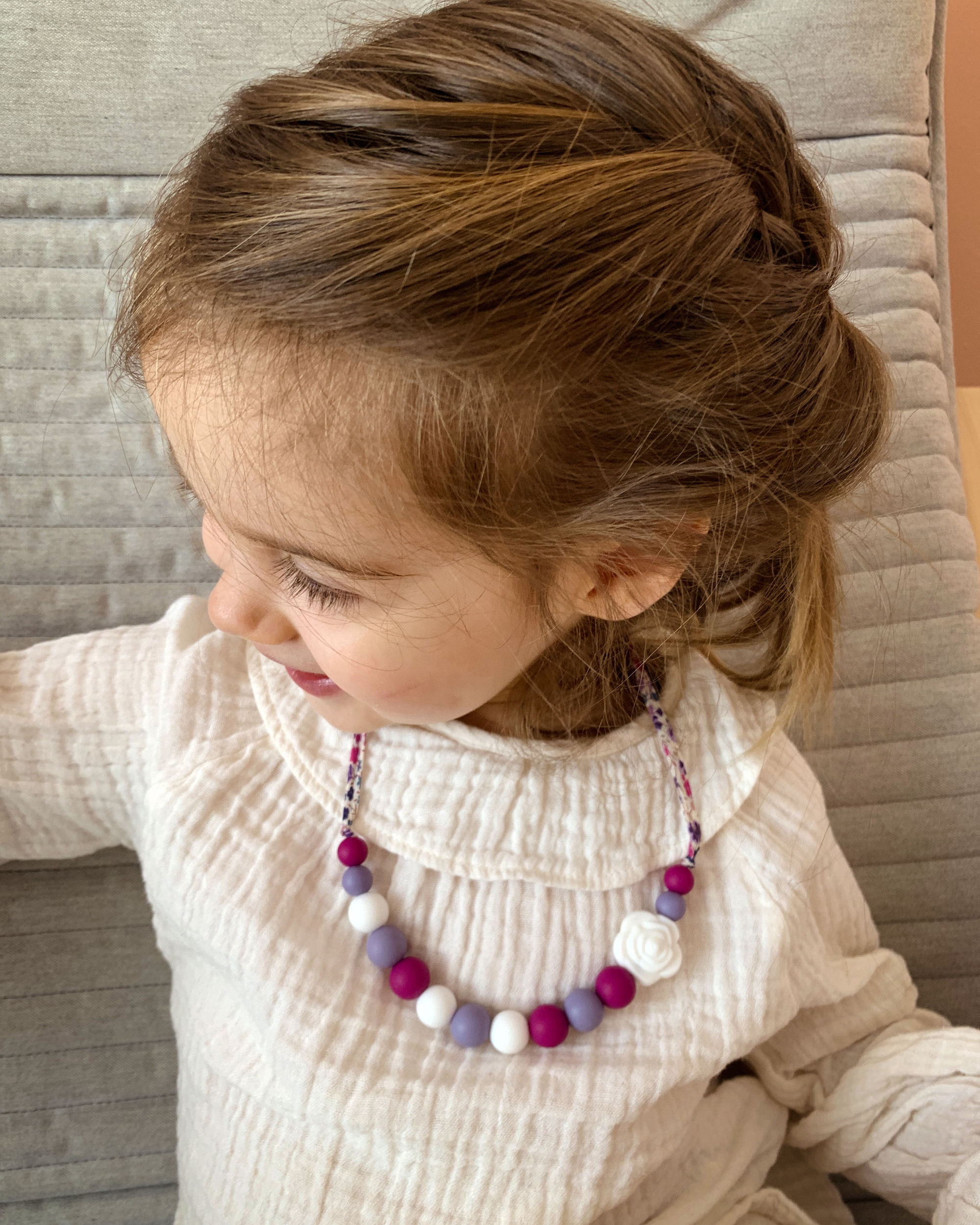 Kit créatif enfant Je fabrique mon collier - Marguerite - dès 4 ans -  Pour enfant/Kits créatif - Mawen Materne