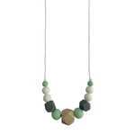 Collier mint & grey