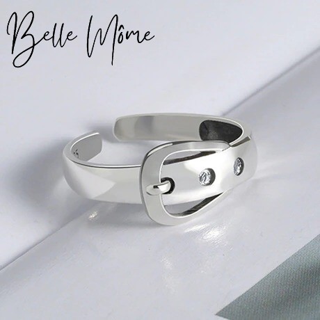 Belle Môme Bague ajustable Argent 925 ceinture 4