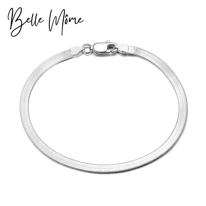 Belle Môme Bracelet plat argent sterling 2