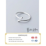 Belle Môme Bague Ajustable en Argent Sterling 2