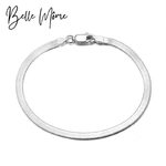 Belle Môme Bracelet plat argent sterling 2