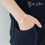 Belle Môme Bracelet plat argent sterling 5