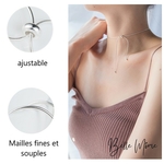 Belle Môme collier en argent sterling ajustable 1