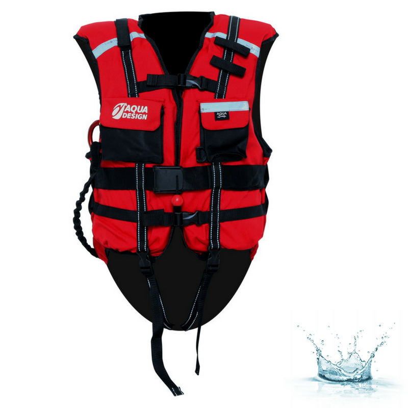 GILET D\'AIDE A LA FLOTTABILITE AQUADESIGN RESCUE