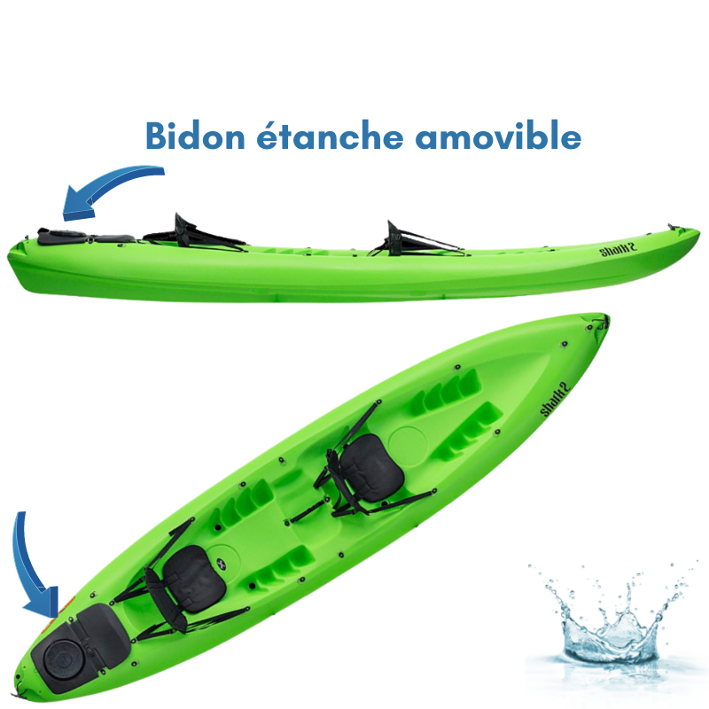 Bidon étanche - Équipement nautisme