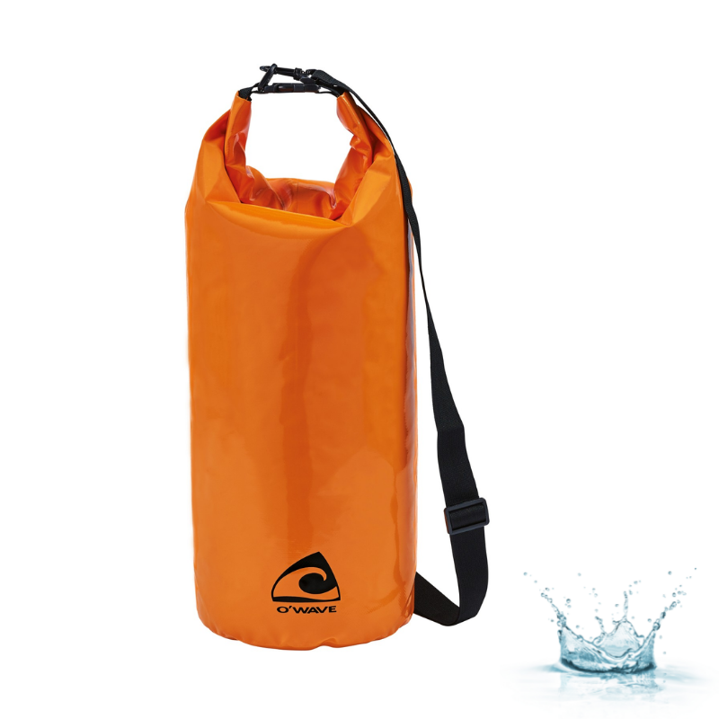 Sac étanche renforcé O'wave dry bag orange flashy Contenance 20L