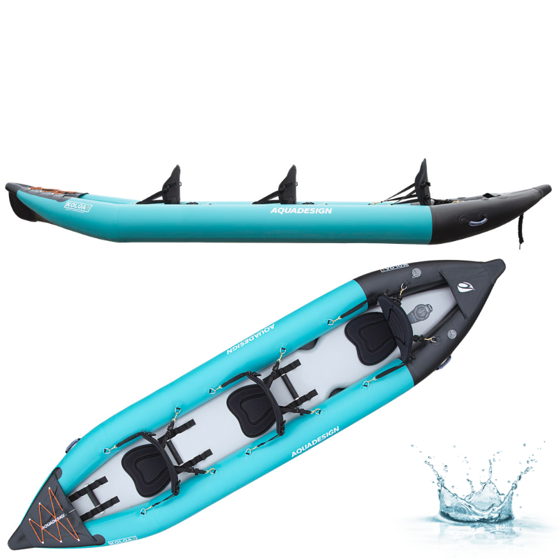 PADL I PACK KAYAK GONFLABLE AQUADESIGN KOLOA 400