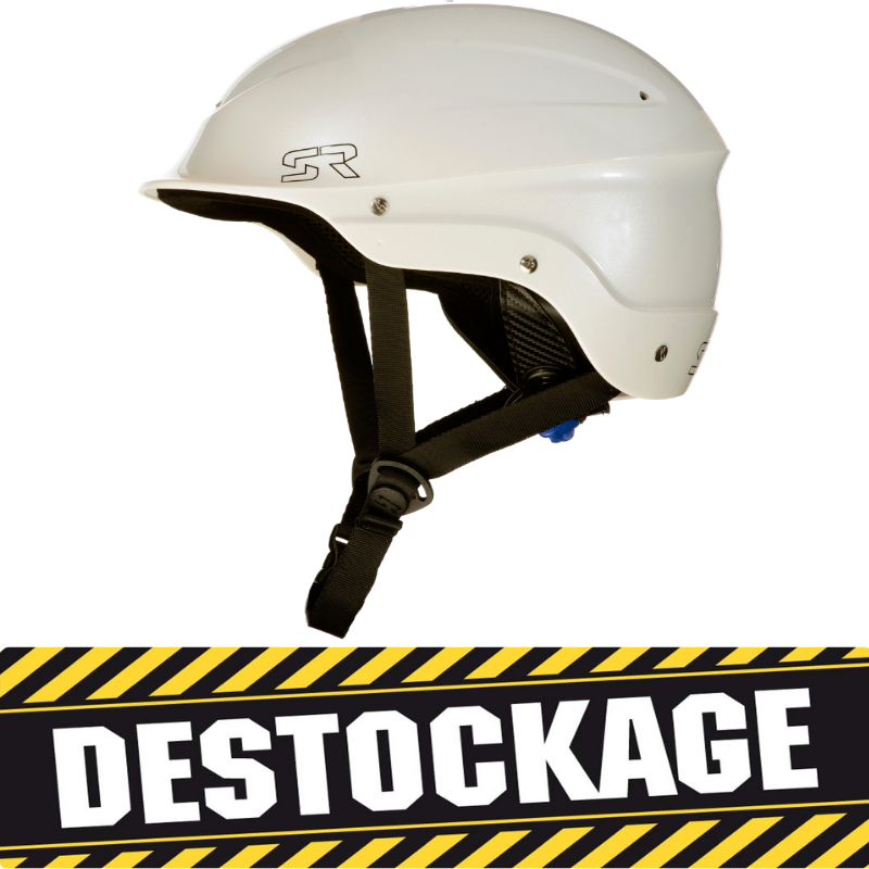 CASQUE SHRED READY STANDARD HALFCUT - PEARL WHITE