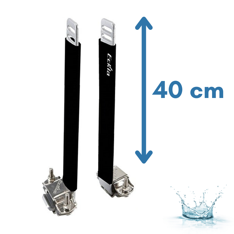 TGEN0006-H40-RECT-ECKLA-PAIRE DE PORTANTS VERTICAUX HAUTEUR 40 CM POUR BARRES DE TOIT RAINUREE-2