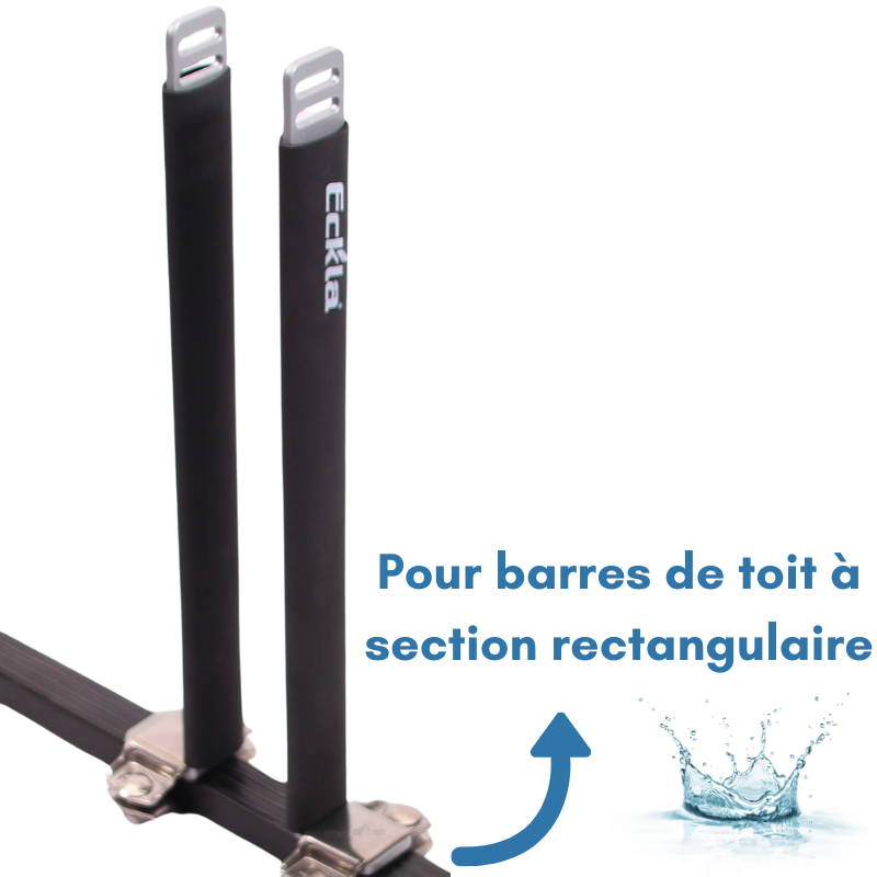 TGEN0006-H40-RECT-ECKLA-PAIRE DE PORTANTS VERTICAUX HAUTEUR 40 CM POUR BARRES DE TOIT RAINUREE-10