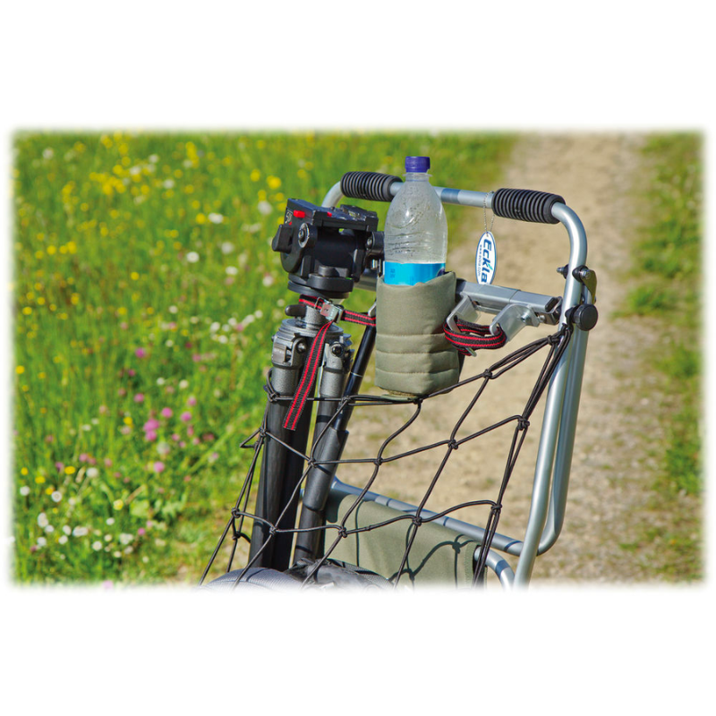 TGEN0052-ECKLA-PORTE-BOUTEILLE POUR CHARIOTS ECKLA BEACH-ROLLY ET MULTI-ROLLY-VERT-OLIVE-ACTION-2