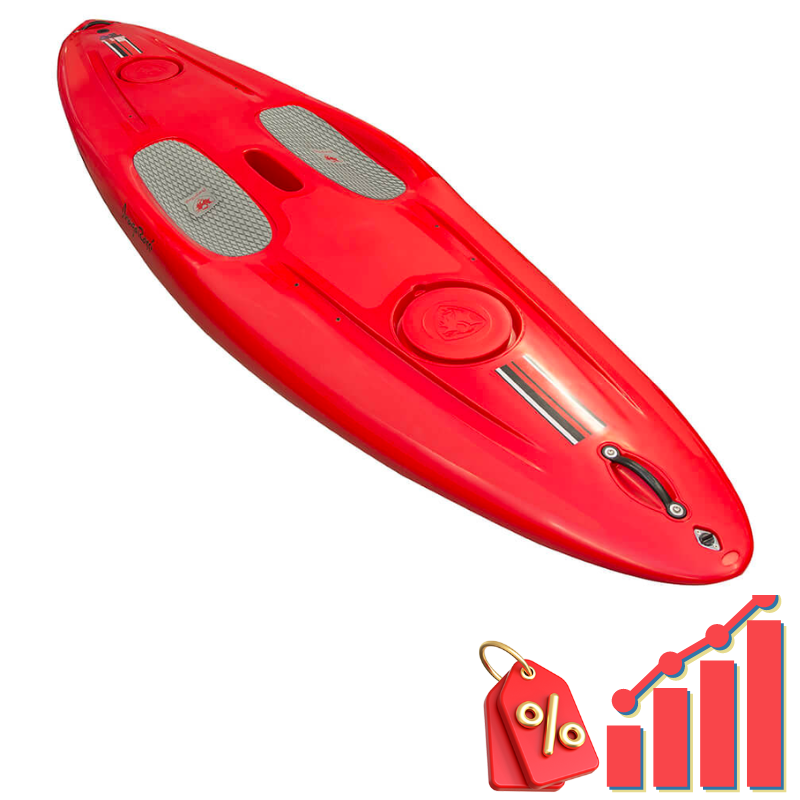 BSUP0073-LOT-DRAGOROSSI-LOT DE FLOTTEURS DE SUP ALOHA BASE-ROUGE-2