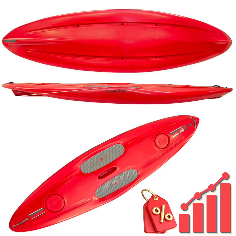 BSUP0073-LOT-DRAGOROSSI-LOT DE FLOTTEURS DE SUP ALOHA BASE-ROUGE-3