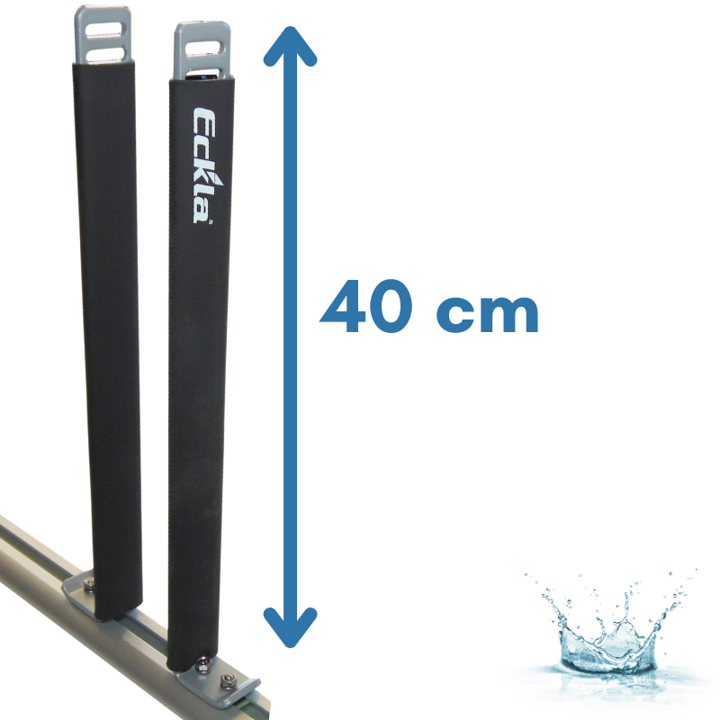 TGEN0006-H40-RAIN-ECKLA-PAIRE DE PORTANTS VERTICAUX HAUTEUR 40 CM POUR BARRES DE TOIT AVEC RAINURE - 3