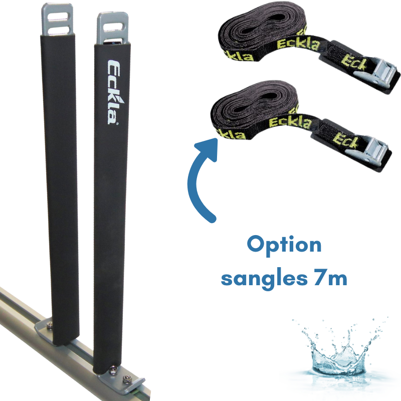 TGEN0006-H40-RAIN-ECKLA-PAIRE DE PORTANTS VERTICAUX HAUTEUR 40 CM POUR BARRES DE TOIT AVEC RAINURE - 9