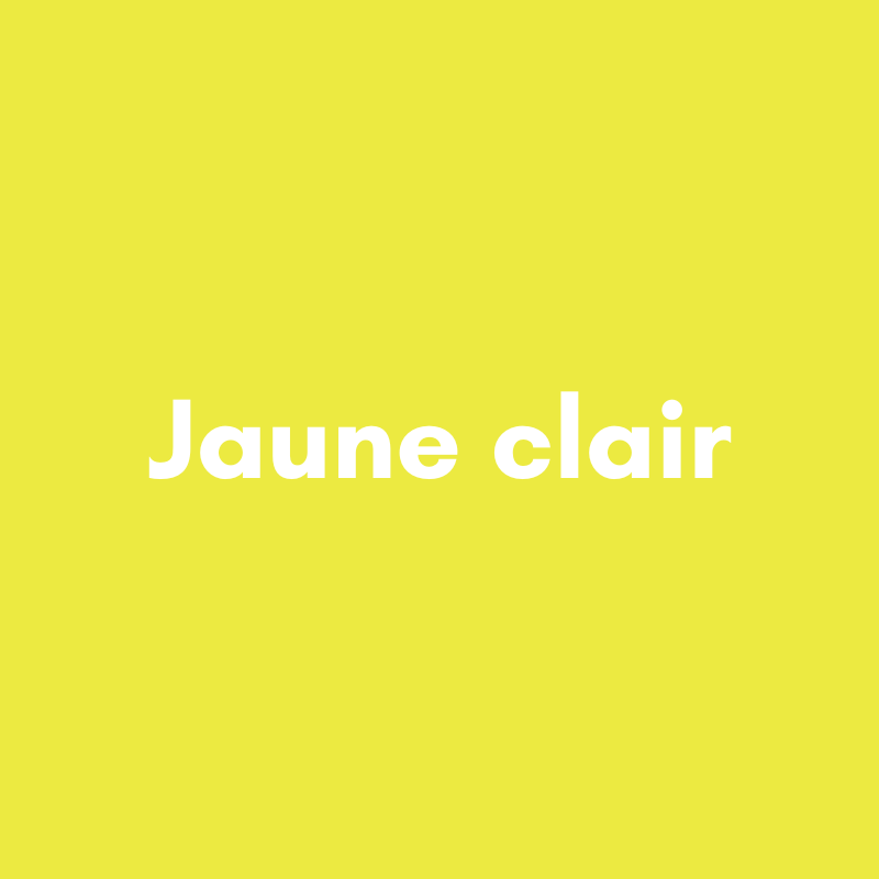 JAUNE CLAIR