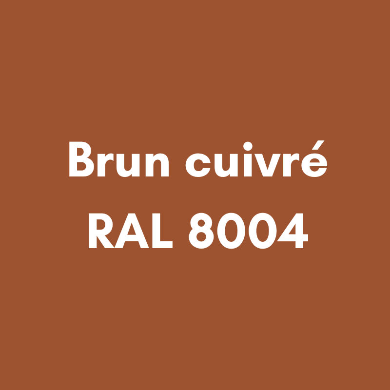 BRUN CUIVRE RAL 8004