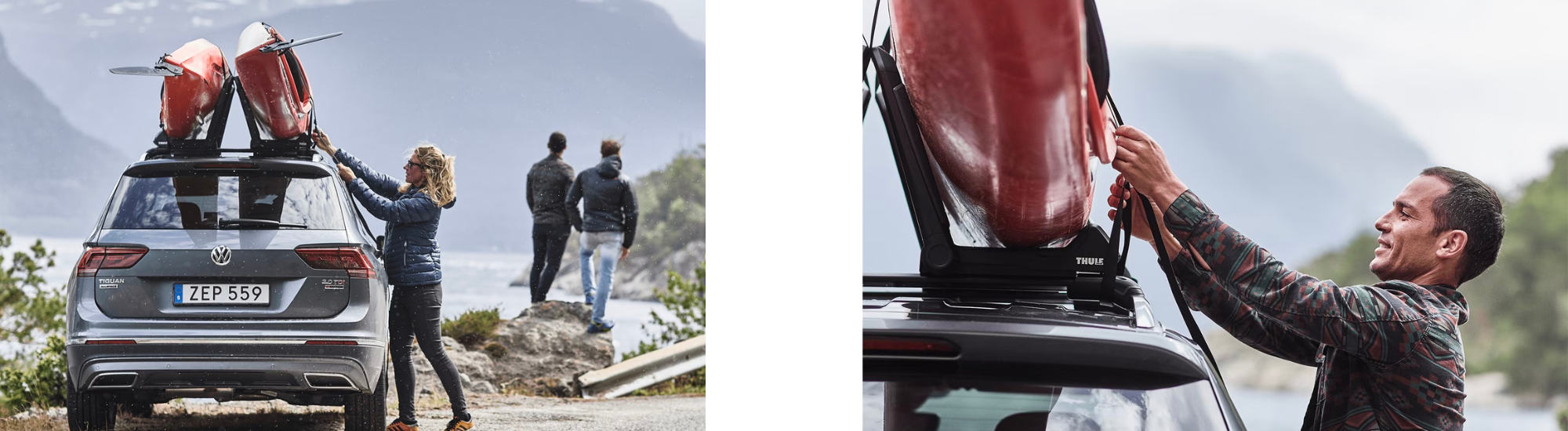 PORTE-KAYAK THULE HULL-A-PORT AERO