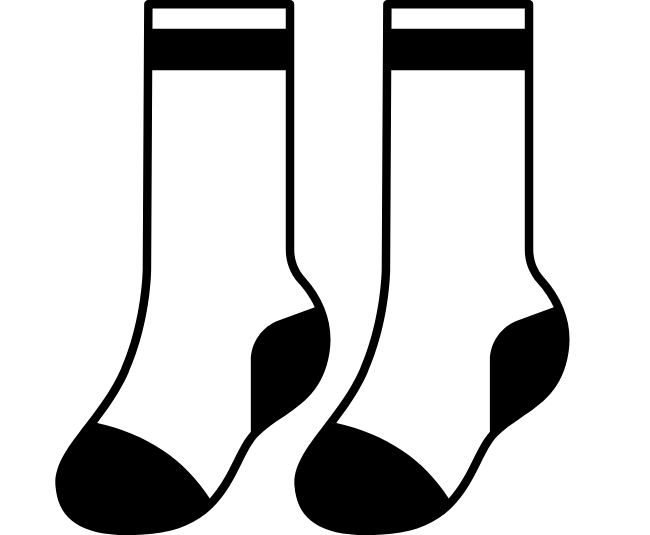 Vers les chaussettes SHARKSKIN