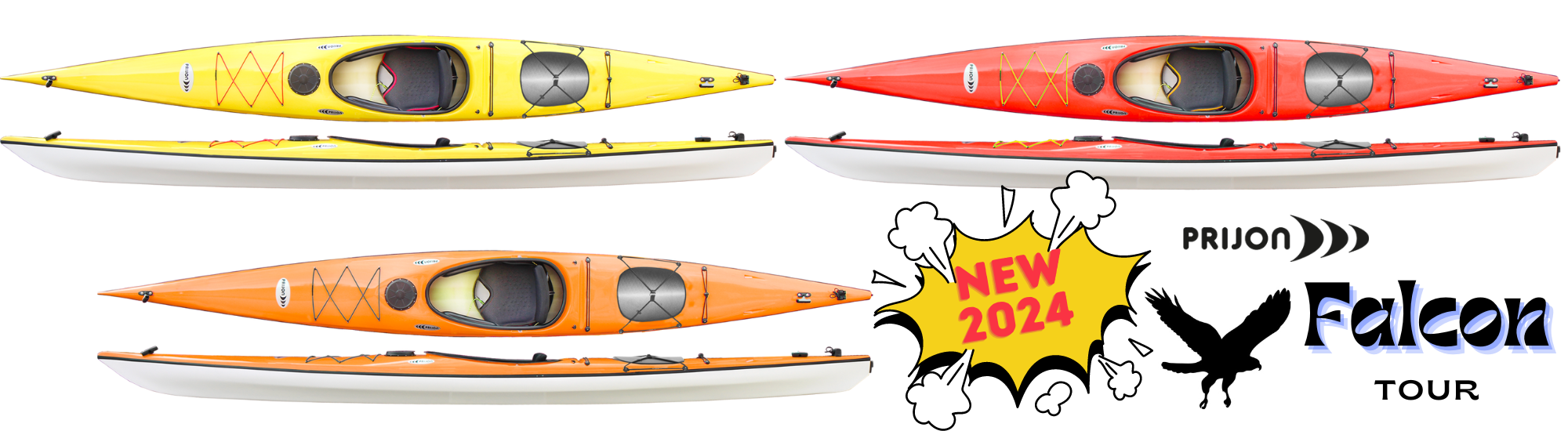 KAYAK DE FITNESS ET DE RANDONNEE PRIJON FALCON TOUR