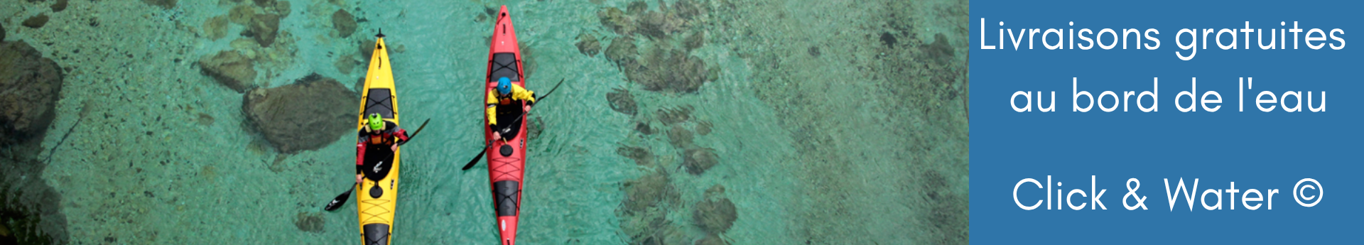 Retrouvez ici tous les avantages du Click & Water ©