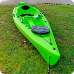 KAYAK DE RANDONNEE SIT-ON-TOP RAINBOW KAYAKS EASY EXPEDITION-action1