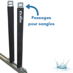 TGEN0006-H40-RAIN-ECKLA-PAIRE DE PORTANTS VERTICAUX HAUTEUR 40 CM POUR BARRES DE TOIT AVEC RAINURE - 4